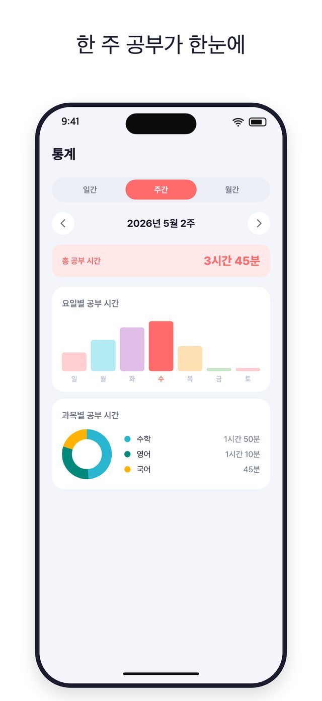 스터디데이 화면 4